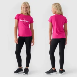 legginsy-dziewczece-4f-czarne-dzianinowe-sportowe-spodnie-dresowe-158