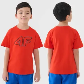 koszulka-chlopieca-4f-t-shirt-z-logiem-pomaranczowa-4fjraw24ttshm2316-140