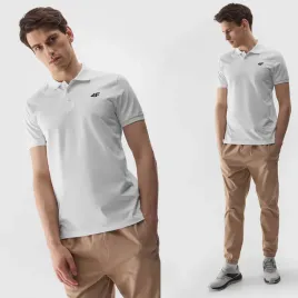 koszulka-meska-4f-polowka-z-kolnierzykiem-t-shirt-bialy-sportowy-xxl