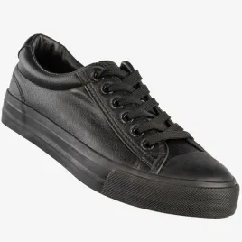 trampki-damskie-ekoskora-buty-klasyczne-czarne-news-21sp02-1200-wygodne-36