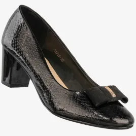 czolenka-damskie-ekoskora-buty-na-slupku-kokardka-stylowe-wygodne-czarne-36