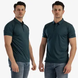 koszulka-meska-z-kolnierzykiem-sportowa-tris-line-zielona-premium-xl