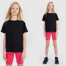 koszulka-dziewczeca-4f-podkoszulek-sportowy-t-shirt-czarny-bawelniany-140