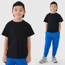 koszulka-chlopieca-4f-podkoszulek-sportowy-t-shirt-czarny-bawelniany-164