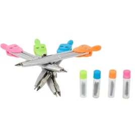 szkolny-cyrkiel-z-grafitem-metalowy-w-etui-mix-kolorow-12-sztuk-starpak