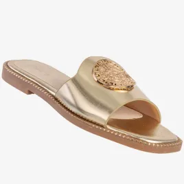 klapki-damskie-ekoskora-buty-eleganckie-plaski-obcas-zlote-potocki-41