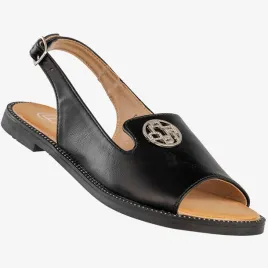 sandaly-damskie-ekoskora-buty-eleganckie-plaski-obcas-czarne-filippo-37