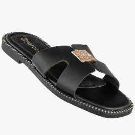 klapki-damskie-ekoskora-buty-eleganckie-plaski-obcas-czarne-potocki-37