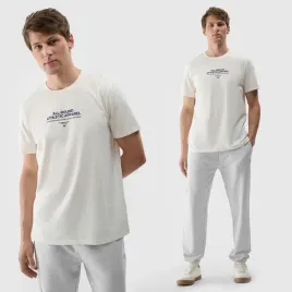 koszulka-meska-4f-sportowy-t-shirt-bezowy-z-nadrukiem-basic-regular-xxl