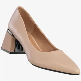 czolenka-damskie-ekoskora-eleganckie-buty-na-obcasie-wygodne-bezowe-36