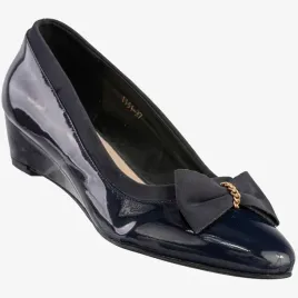 czolenka-damskie-buty-na-koturnie-skorzana-wkladka-polbuty-granatowe-37