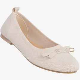 baleriny-damskie-buty-z-kokardka-plaski-obcas-lekkie-polbuty-bezowe-38