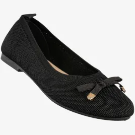 baleriny-damskie-buty-z-kokardka-plaski-obcas-lekkie-polbuty-czarne-38