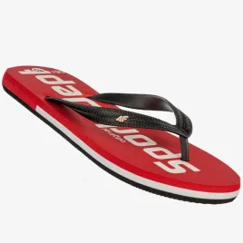 japonki-meskie-4f-buty-na-basen-plaze-letnie-sportowe-wygodne-czerwone-40