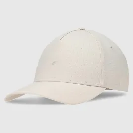 czapka-z-daszkiem-damska-4f-sportowa-kaszkietowka-modna-zlamana-biel-l-xl