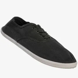 tenisowki-damskie-buty-sportowe-lekkie-niskie-sznurowane-modne-czarne-39