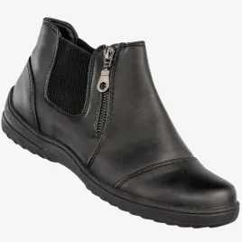 botki-damskie-ekoskora-wsuwane-buty-ocieplane-wygodne-zimowe-czarne-37