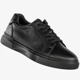 sneakersy-meskie-tenisowki-ekoskora-buty-polbuty-sznurowane-modne-czarne-41