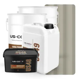 farba-do-dachu-metalowego-blacha-zestaw-szary-bezowy-ral-7032-74m2-satyna