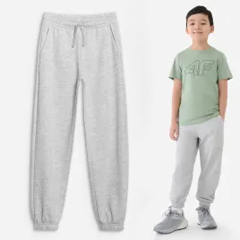 spodnie-chlopiece-4f-dresowe-joggery-szare-nieocieplane-sportowe-luzne-146