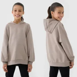 bluza-dziewczeca-4f-bez-z-kaputurem-nieocieplana-basic-kangurka-luzna-134