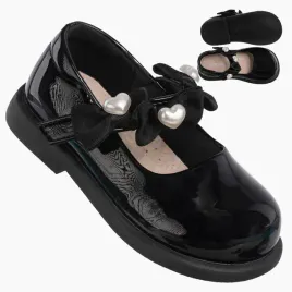 polbuty-dziewczece-na-obcasie-buty-na-rzepy-czarne-lakierowane-wygodne-21
