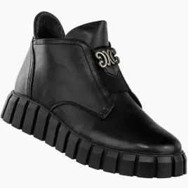 botki-damskie-ekoskora-buty-ocieplane-na-zamek-zimowe-z-ozdoba-czarne-41
