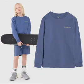 koszulka-chlopieca-4f-z-dlugim-rekawem-bawelna-longsleeve-niebieski-128