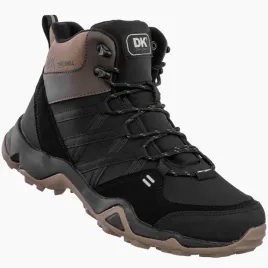 buty-meskie-trekkingowe-sportowe-softshell-wysokie-outdoor-brazowe-dk-42