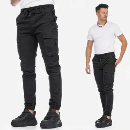 spodnie-meskie-joggery-czarne-bawelniane-dopasowane-bojowki-miejskie-32
