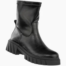 botki-damskie-ekoskora-buty-ocieplane-zimowe-gruba-podeszwa-modne-czarne-40