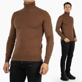 sweter-meski-golf-elegancki-klasyczny-dopasowany-cienki-modny-brazowy-xxl