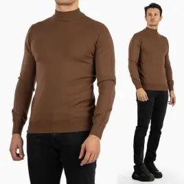 sweter-meski-polgolf-elegancki-klasyczny-dopasowany-cienki-modny-brazowy-l