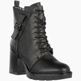 botki-damskie-ekoskora-buty-ocieplane-na-slupku-wysokie-zimowe-czarne-40