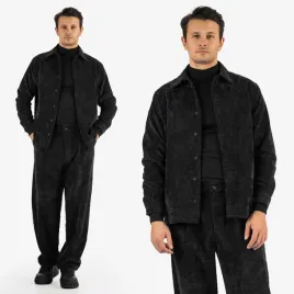 komplet-sztruksowy-meski-koszula-spodnie-stylowe-eleganckie-czarny-xl