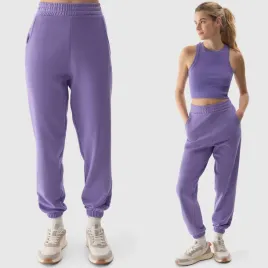 spodnie-damskie-4f-joggery-dresowe-basic-fioletowe-4frss24ttrof1054-s