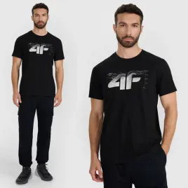koszulka-meska-4f-t-shirt-z-nadrukiem-regular-sportowa-casual-czarna-xl