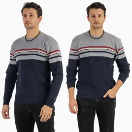 sweter-meski-klasyczny-elegancki-wygodny-okragly-dekolt-szary-w-paski-m