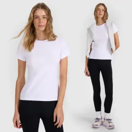 koszulka-damska-4f-t-shirt-slim-fit-gladki-bawelna-klasyczna-biala-xl