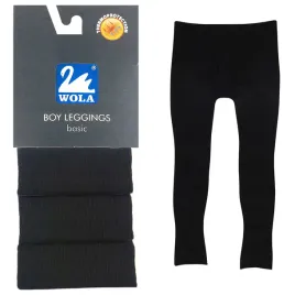 rajtuzy-chlopiece-kalesony-legginsy-termoochrona-cieple-wola-czarne-116-122