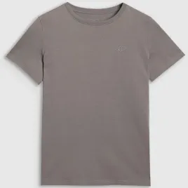koszulka-chlopieca-4f-t-shirt-z-logo-bawelna-klasyczna-basic-antracyt-140