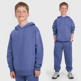bluza-chlopieca-4f-dresowa-z-kapturem-basic-bawelna-klasyczna-niebieska-122