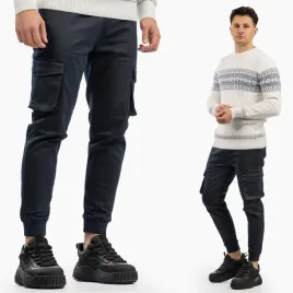 spodnie-meskie-ze-sciagaczami-joggery-cargo-bojowki-bawelna-granatowe-l