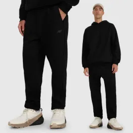 spodnie-meskie-4f-proste-sportowe-dresowe-klasyczne-basic-bawelna-czarne-l