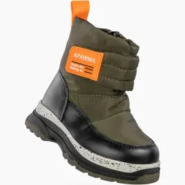 sniegowce-dzieciece-ekoskora-ocieplane-na-zime-buty-na-zamek-khaki-23