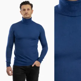 sweter-meski-golf-elegancki-wiskoza-dopasowany-gladki-ciemny-niebieski-s