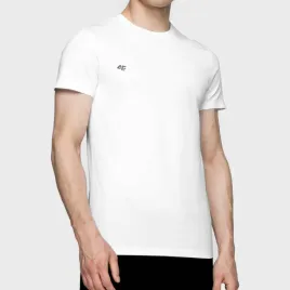 koszulka-meska-4f-t-shirt-z-logo-regular-bawelna-sportowy-basic-bialy-s