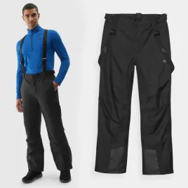 spodnie-narciarskie-meskie-4f-z-szelkami-membrana-wodoodporne-czarne-xl
