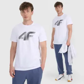koszulka-meska-4f-t-shirt-z-nadrukiem-regular-bawelna-logo-casual-bialy-m