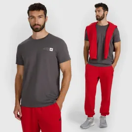 koszulka-meska-4f-t-shirt-z-nadrukiem-bawelna-regular-casual-szary-s
